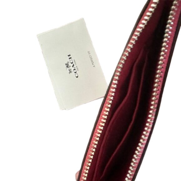 ✨ Coach Pink Wristlet Small Wallet - Picture 3 of 4